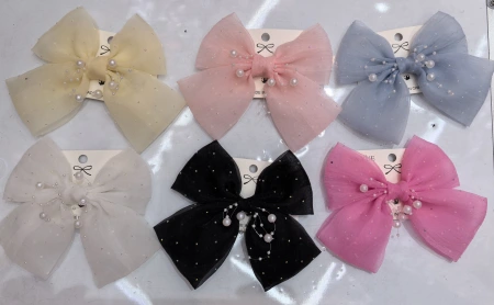 The new 2026 trendy style with pearl seeping yarn, bow hairpins, sweet and fresh, princess style, decorated at the back of the head, stylish and beautiful. The new 2026 trendy style with pearl seeping yarn, bow hairpins, sweet and fresh, princess style, decorated at the back of the head, stylish and beautiful.